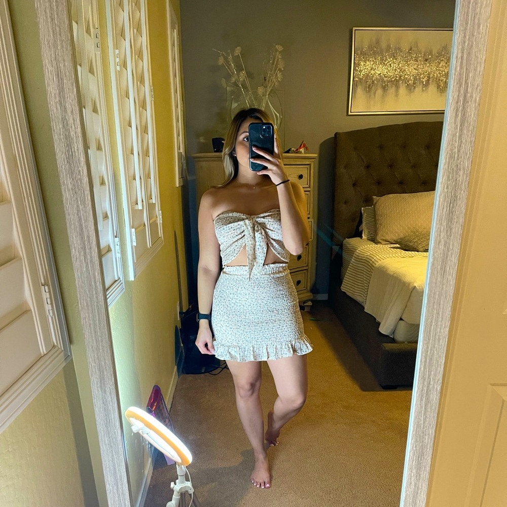2 Pc floral set